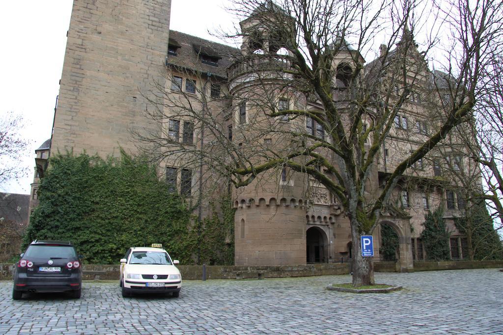 Hotel Am Schloss Neuenstein ภายนอก รูปภาพ
